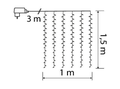 Airam DIRE VALOVERHO 96 LED LEV. 100CM