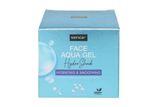 Sence Hydro Shock 2in1 p&auml;iv&auml; ja y&ouml;voide aqua gel 50 ml
