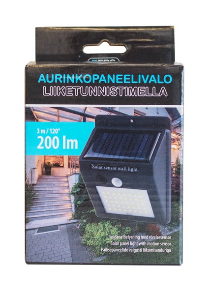 Berg Aurinkokennovalaisin liiketunnistimella