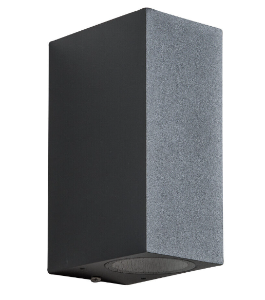 Airam ulkovalaisin Sund Double IP44 2XGU10 antrasiitti