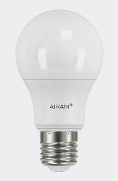 Airam led-lamppu 12V AC/DC vakiokupu  E27 2700K 806lm