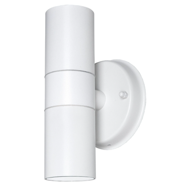 Airam ulkovalaisin Alppila Double IP44 2XGU10 valkea