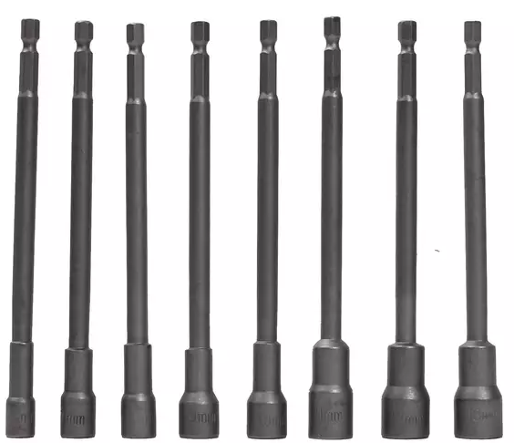 Magneettihylsysarja 8-os 150 mm