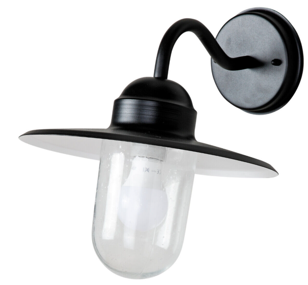 Airam ulkovalaisin ARVIKA IP44 E27 musta