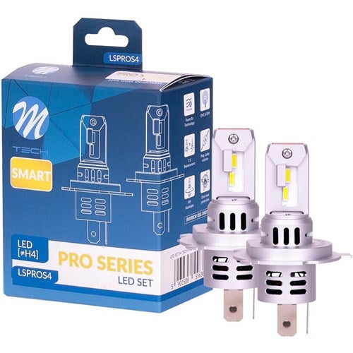 M-Tech PRO SMART H4 led polttimo (pari)