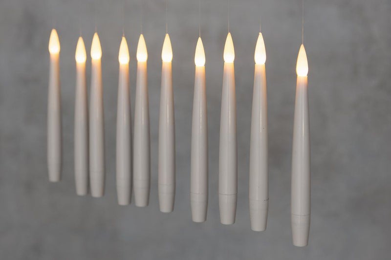 Finnlumor Leijuvat taikakynttil&auml;t 10 kpl kauko-ohjattavat