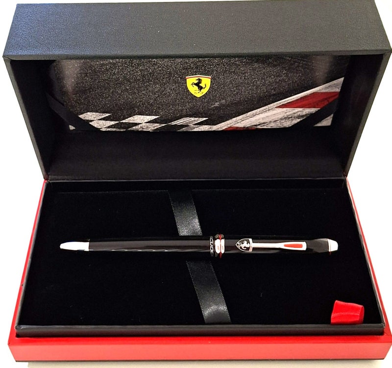 Kuulakyn&auml; Cross Ferrari Townsend kiilt&auml;v&auml; musta