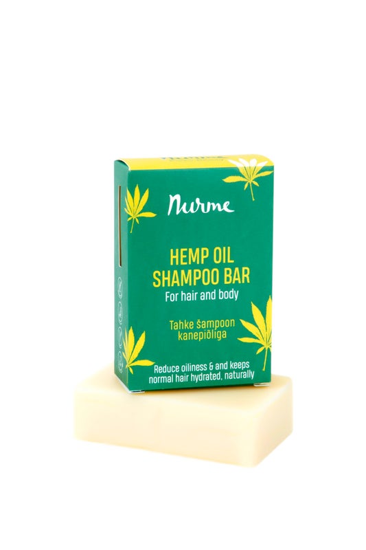Nurme hamppupalashampoo norm. ja rasvoittuville hiuksille 100g