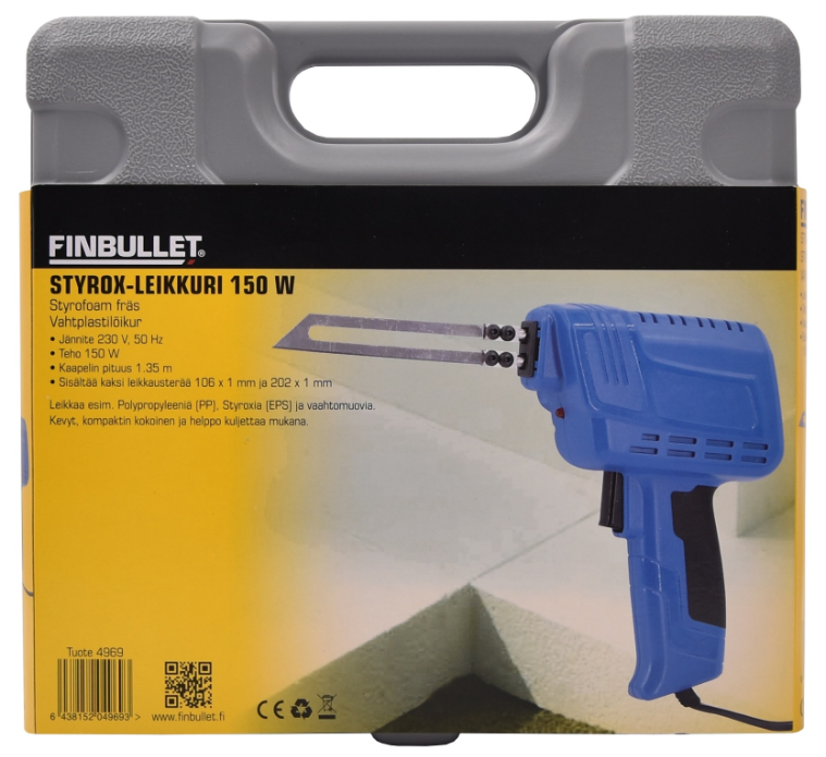 Finbullet Styrox-leikkuri 150W 230V