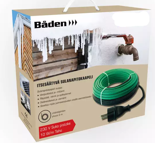 B&aring;den Itses&auml;&auml;tyv&auml; sulanapitokaapeli 35 m/350w