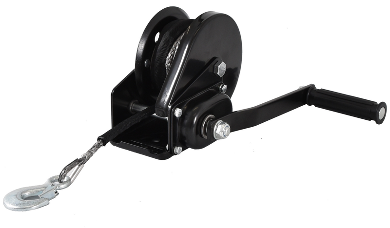 Finbullet K&auml;sivinssi automaattijarrulla 550 kg + UHMWPE k&ouml;ysi 10m